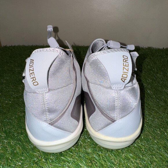 Adidas Adizero Impact+ BSB Metal Baseball Cleats IF8483 White Gold Men Size 10.5 - Picture 5 of 9